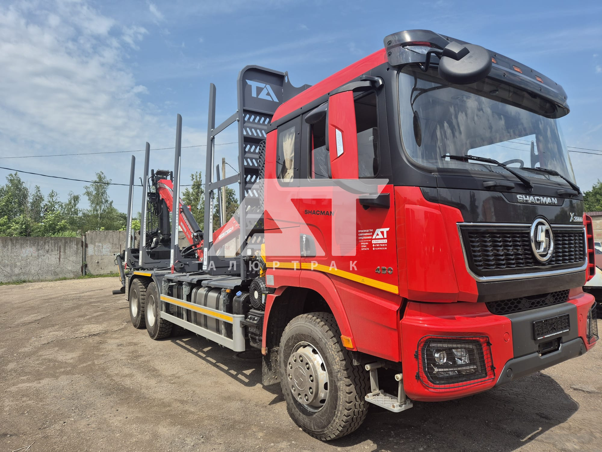 Сортиментовоз SHACMAN (6х4) X3000 SX32586V384