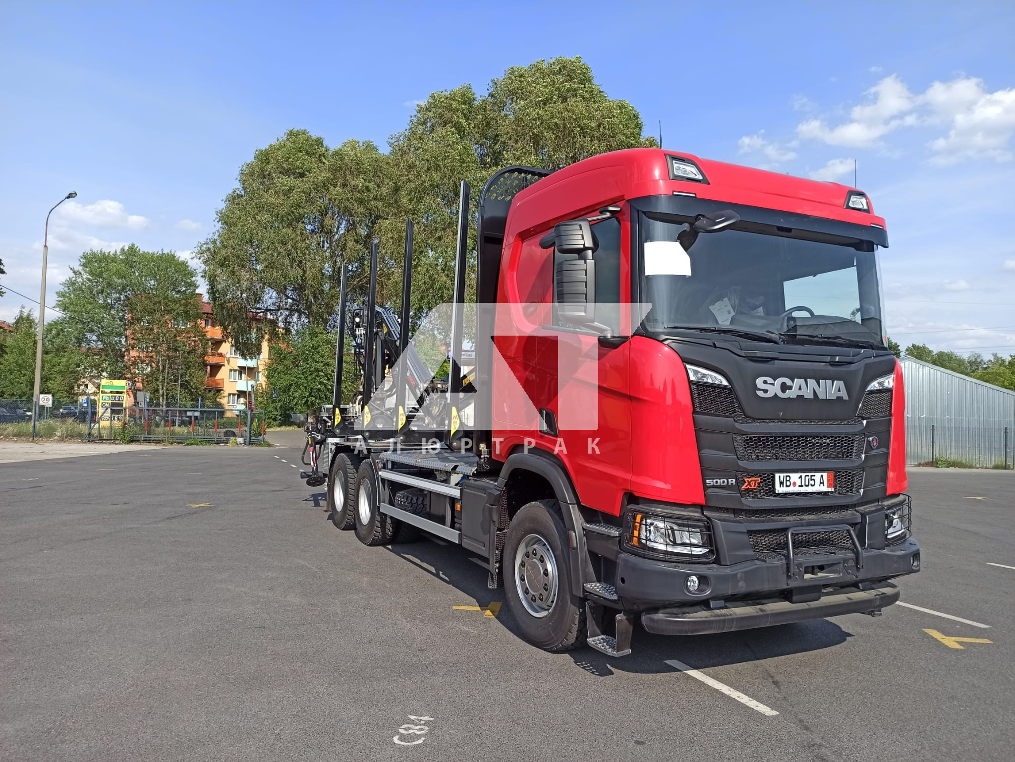Сортиментовоз SCANIA R500 6x4