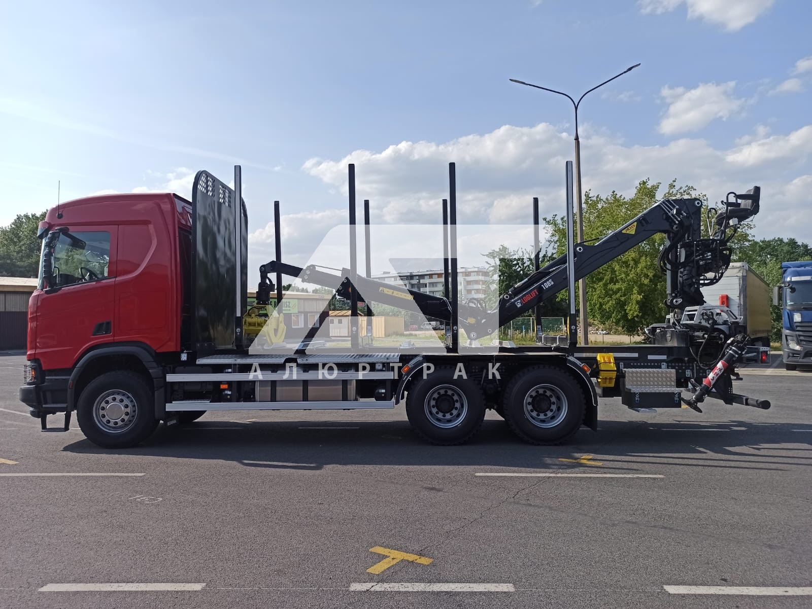 Сортиментовоз SCANIA R500 6x4