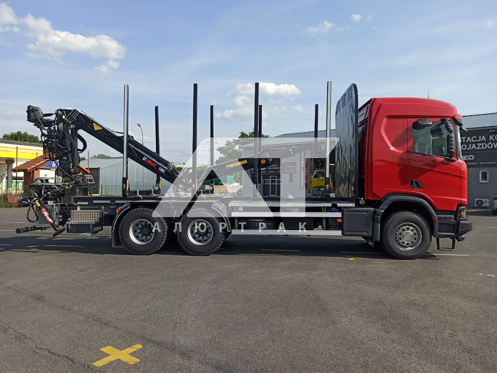 Сортиментовоз SCANIA R500 6x4
