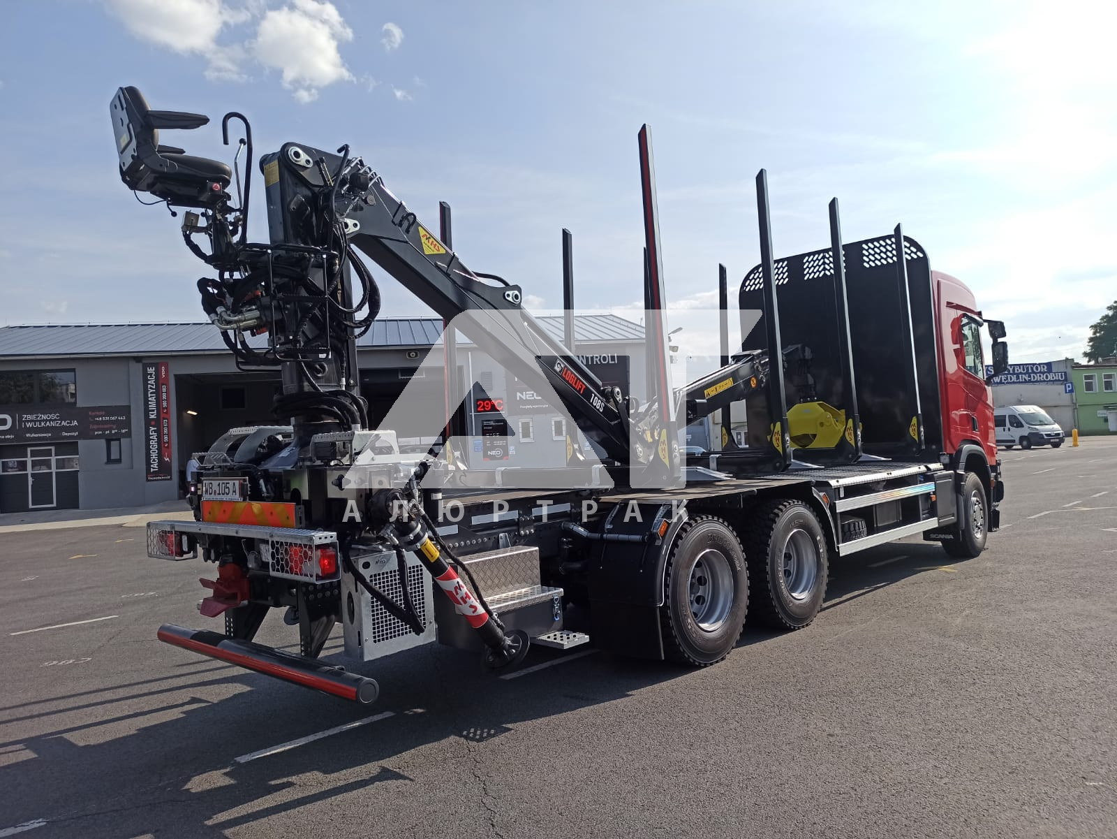 Сортиментовоз SCANIA R500 6x4