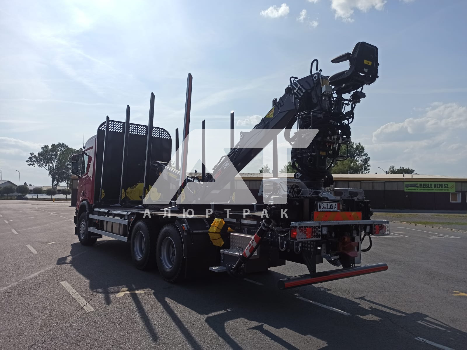Сортиментовоз SCANIA R500 6x4