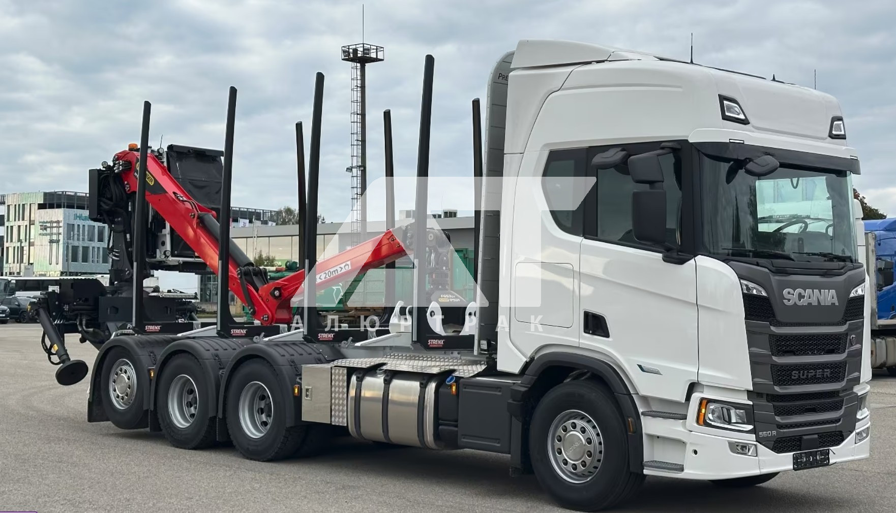 Сортиментовоз Scania R560 8x4